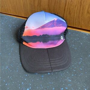 Oiselle Runner Trucker “Mt Fuji” Hat